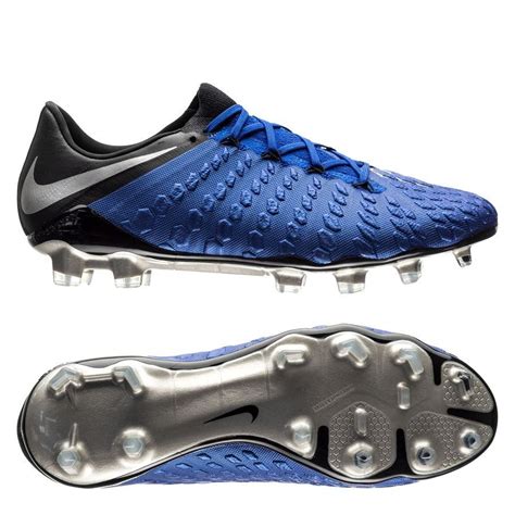 nike hypervenom black blue.